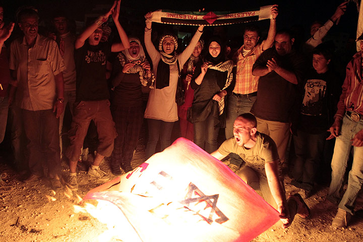 Picture Desk Live: Jordanian protesters shouts anti-Israeli slogans