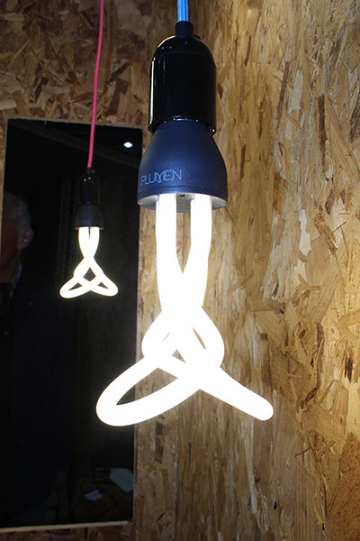 Grand Designs: Grand Designs Live: Plumen lightbulbs