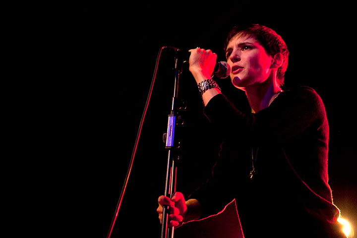 Great Escape festival: Savages at the Corn Exchange.