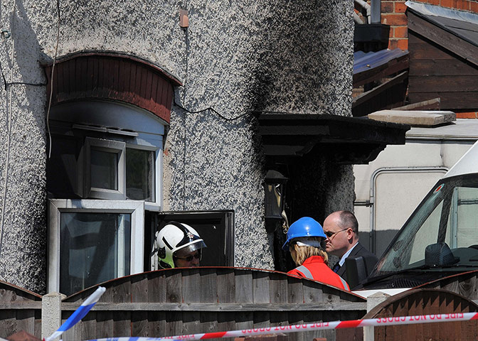 Picture desk live: House fire in Derby
