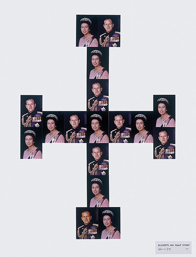 he Queen: Art and Image: Elizabeth and Philip Potent by Gilbert & George