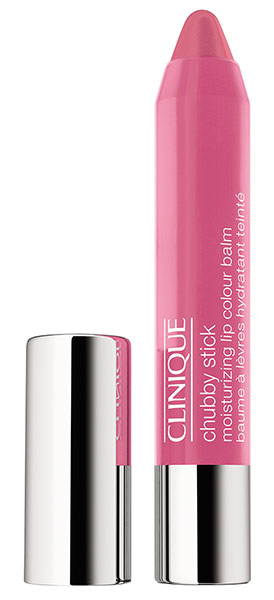 Key trends: summer : Clinique chubby stick moisturizing lip colour balm in woppin’ watermelon