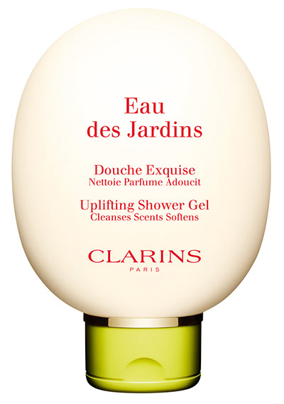 Key trends: summer : Clarins Eau des Jardin uplifting shower gel