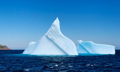 Iceberg in Witless Bay, Newfoundland