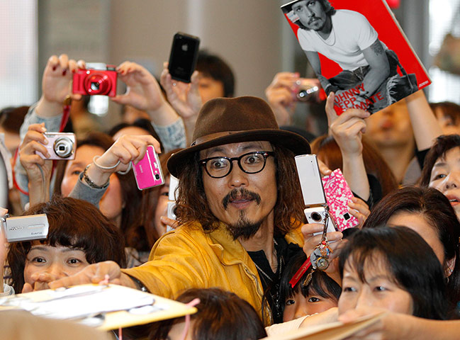 24 hours: Ken Shimizu, a Johnny Depp impersonator