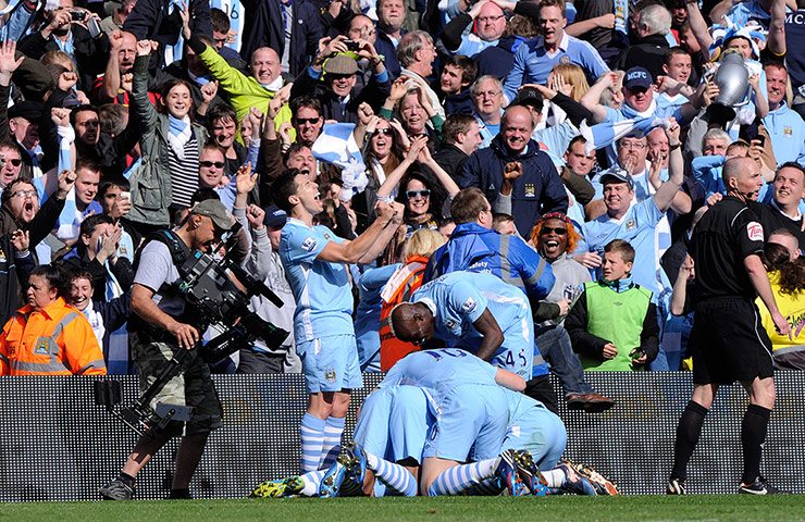 City win the title: Man City v QPR