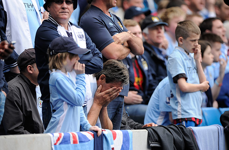 City win the title: Man City v QPR