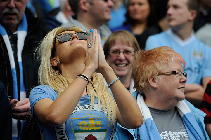 City win the title: Man City v QPR