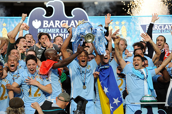 City win the title: Man City v QPR