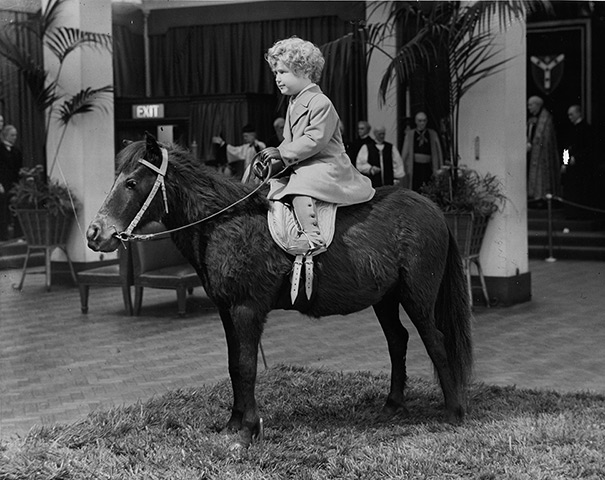 The Queen at Tussauds : 1930: Princess Elizabeth on a pony