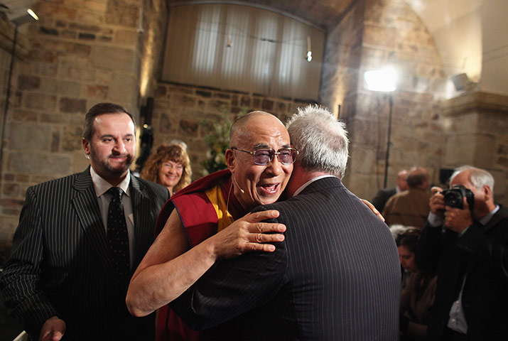 Picture desk live: The Dalai Lama visits The UK
