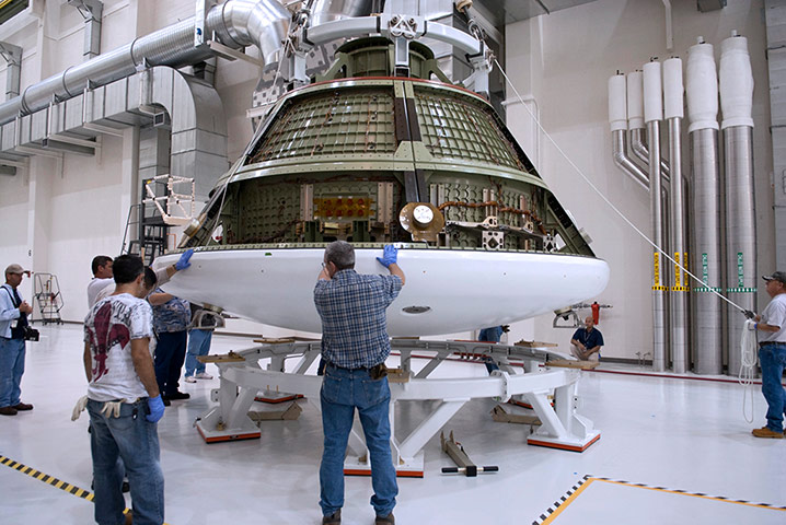 A month in space: A test version of Orion 