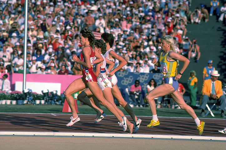 sport: Mary Decker, Zola Budd, Wendy Sly, Maricica Puica