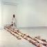 British pavilion: Richard Long’s installation of local red breccia stone in 1976