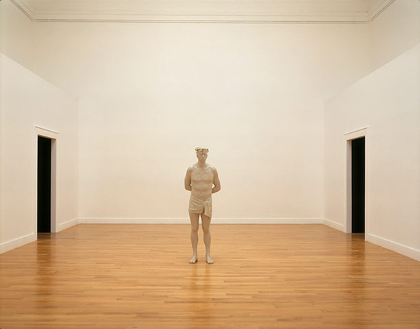 British pavilion: Mark Wallinger’s Ecce Homo (1999) in 2001