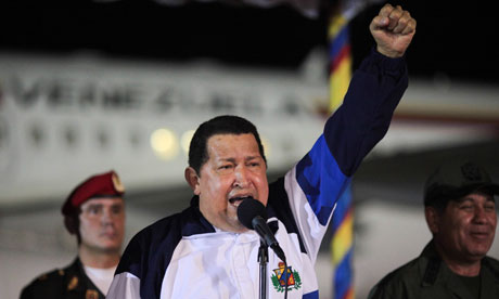 El presidente venezolano, Hugo Chávez 