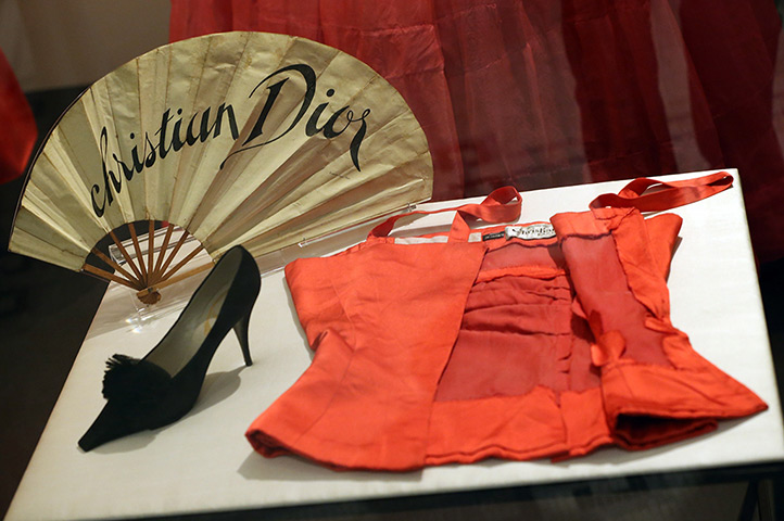 ballgowns at the V&A: Christian Dior designs