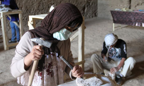 Bamiyan carvings 