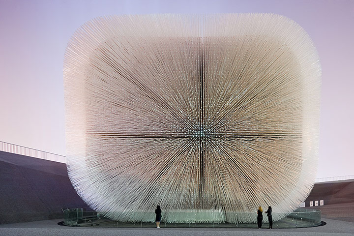 Heatherwick: The UK Pavilion Seed Cathedral at Shanghai Expo, China in 2010