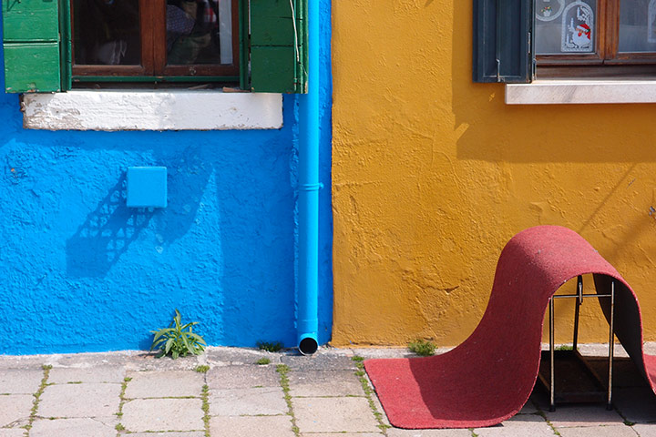 Your Pictures: Your Pictures: Brightly painted houses on Burano Island, Venice.