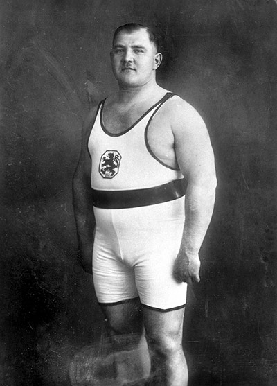 Olympic fashion: 1928 Olympic Games, Amsterdam: J. Strassberger, German weightlifter