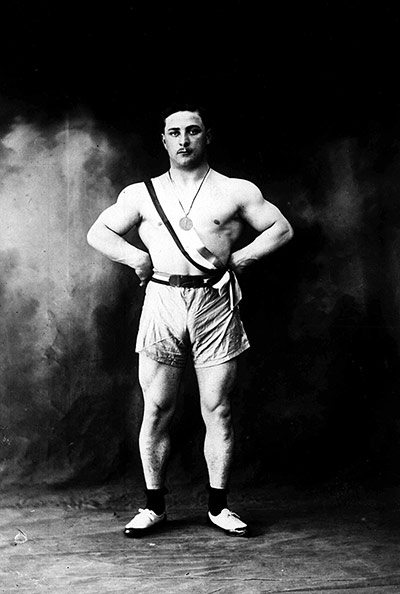 Olympic fashion: 1928 Olympic Games, Amsterdam: Roger Francois, weightlifter