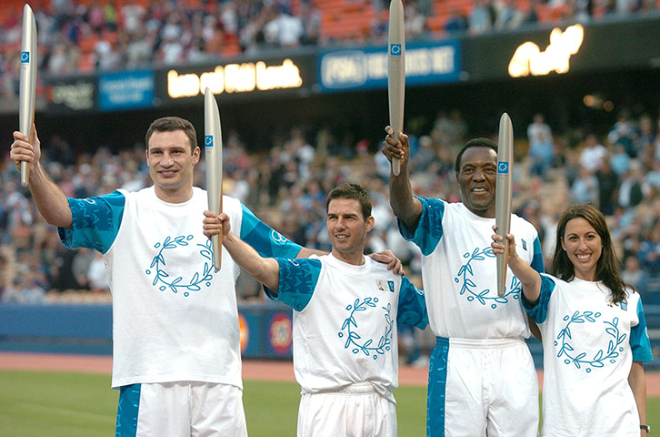 Olympic fashion: Olympic Torch Ceremony, 2004