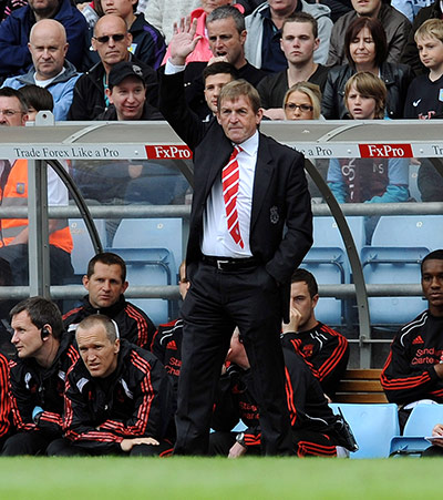 Kenny Dalglish: Aston Villa v Liverpool - Premier League