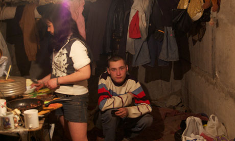Ukraine street children