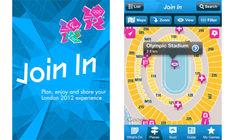 London 2012: Official Join In App