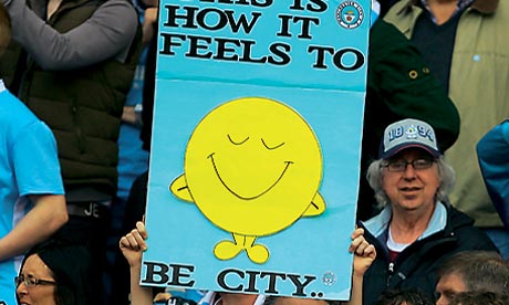 Manchester City fans happy