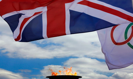 4pm: The Olympic flame is due