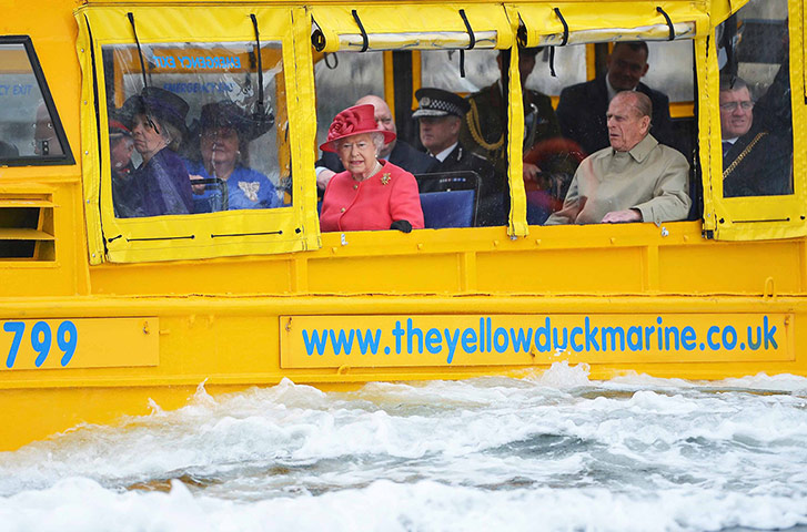 Picture desk live: The Queen and The Duke Of Edinburgh on their jubilee trip to Liverpool