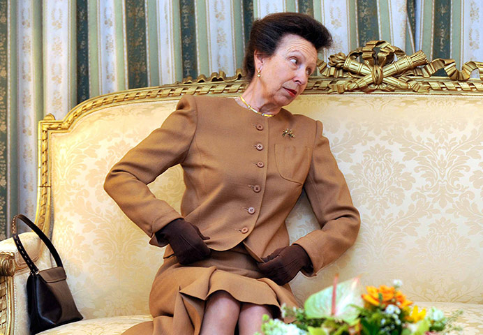 Picture desk live: Princess Anne prepares for the Olympic flame hand over meeting in Athens