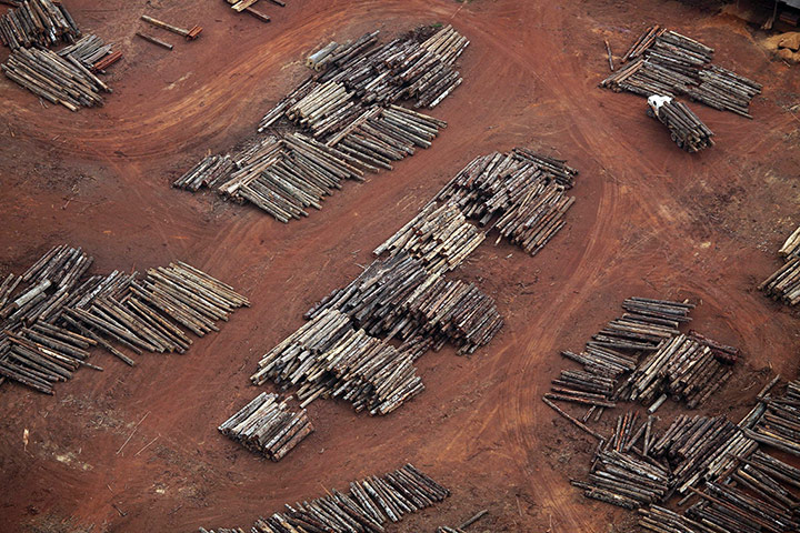 Pig iron in Brazil: Charcoal Camp Documentation, Amazon