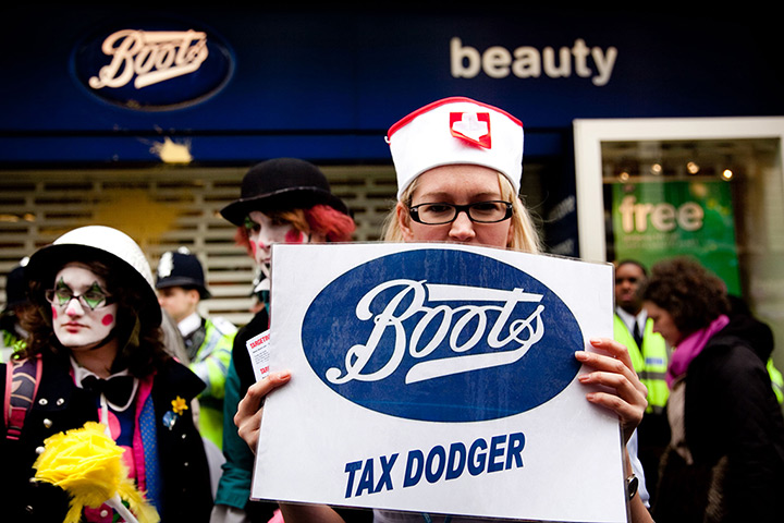 Week in business: Boots is protected by police in anticipation of an attack by UK Uncut