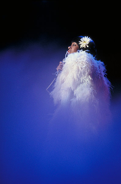 Donna Summer: Donna Summer on stage in 1970