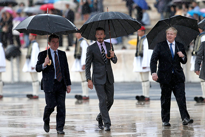 Picture Desk New Live: Olympic Torch Handover