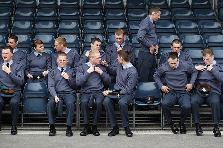 Picture Desk New Live: The Royal Air Force Prepare For Ceremonial Duties 