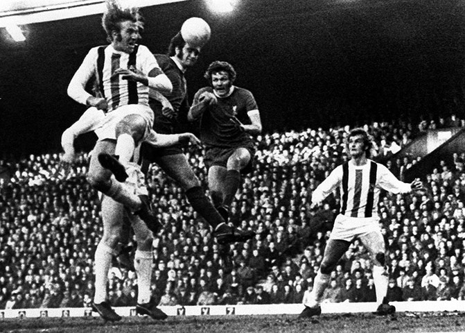 England v Germany: Liverpool v Borussia Moenchengladbach in the 1973 UEFA Cup Final 