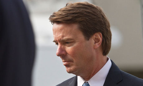 John Edwards arrives at the federal courthouse in Greensboro for jury deliberations in his campaign finance corruption trial. Photograph: John Adkisson/ ... - John-Edwards-arrives-at-t-008