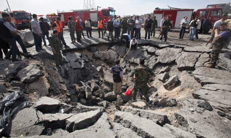 Car bombs explode in Damascus