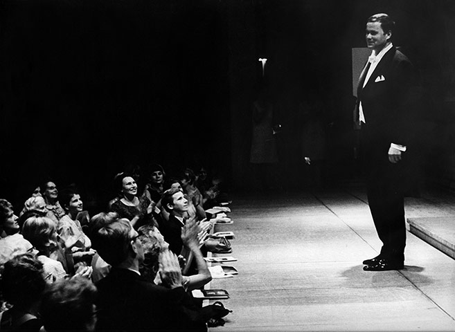 Dietrich Fischer-Dieskau: 1967: Dietrich Fischer-Dieskau performs in Munich