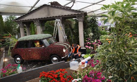 The Birmingham city council garden at Chelsea flower show