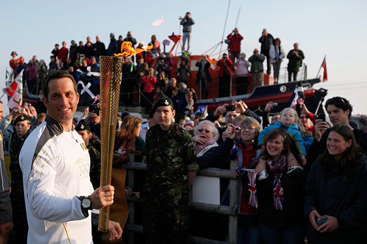 Olympic Torch Relay: Olympic Torch Relay London 2012