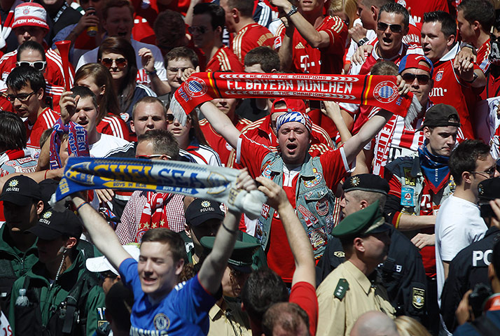 Before the CL final 2: Police in Munich