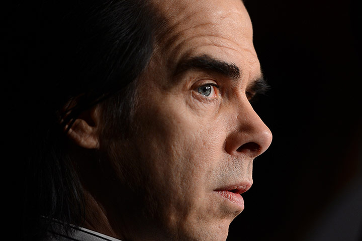 Cannes Day 4: Nick Cave poses during the press conference of 'Lawless'