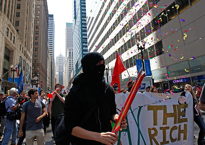 nato-summit-protest: Chicago protester Nato