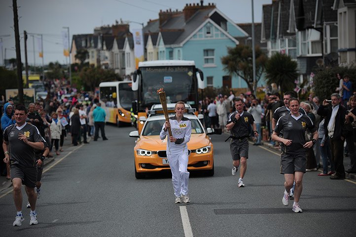 Olympic Torch Journey: Olympic torch relay