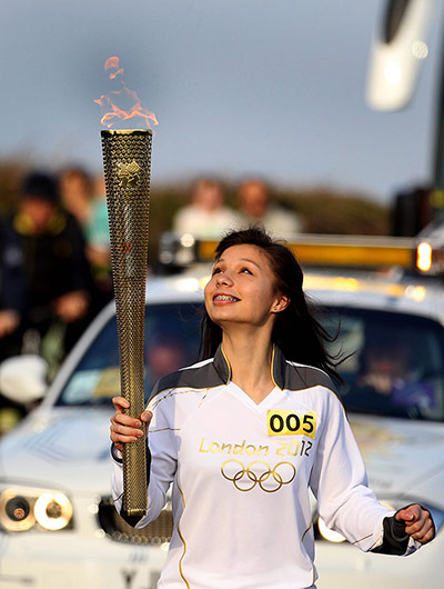 Olympic Torch Journey: Olympic torch